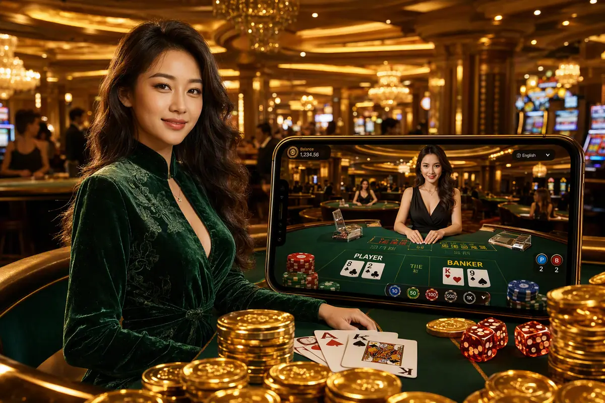 hbt777 Live Dealer Baccarat ဂိမ်းစနစ်